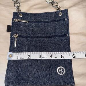 Stylish denim Hip Klip NWOT